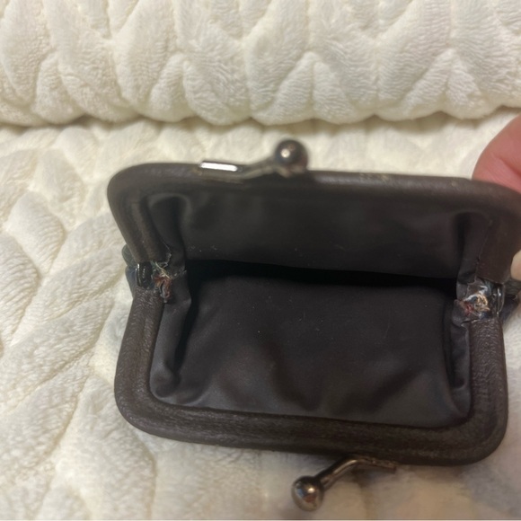 Vintage Gitano Classics Navy Green Coin Purse Kiss Lock - Picture 4 of 8